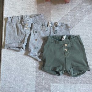 H&M shorts bundle 12-18M